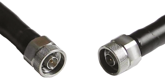 Amphenol RF SilverLine Series Male Type N to Male Type N, 1.5 m 50 Ω