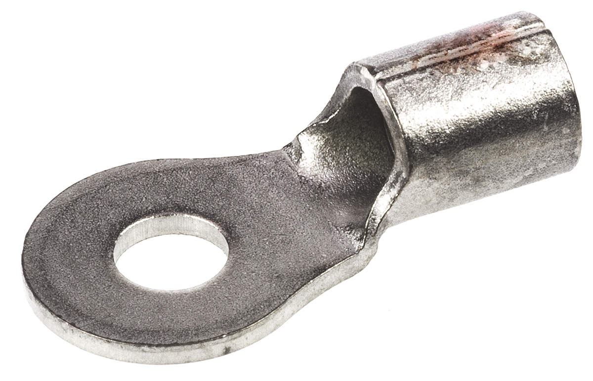 TE Connectivity, STRATO-THERM Uninsulated Ring Terminal, M3.5 Stud Size, 2.6mm² to 6.6mm² Wire Size