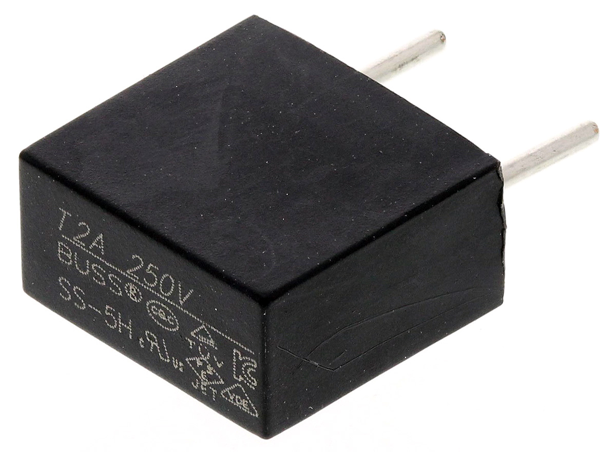 Eaton PC Board Non Resettable Fuse, Radial 2A, 250V ac