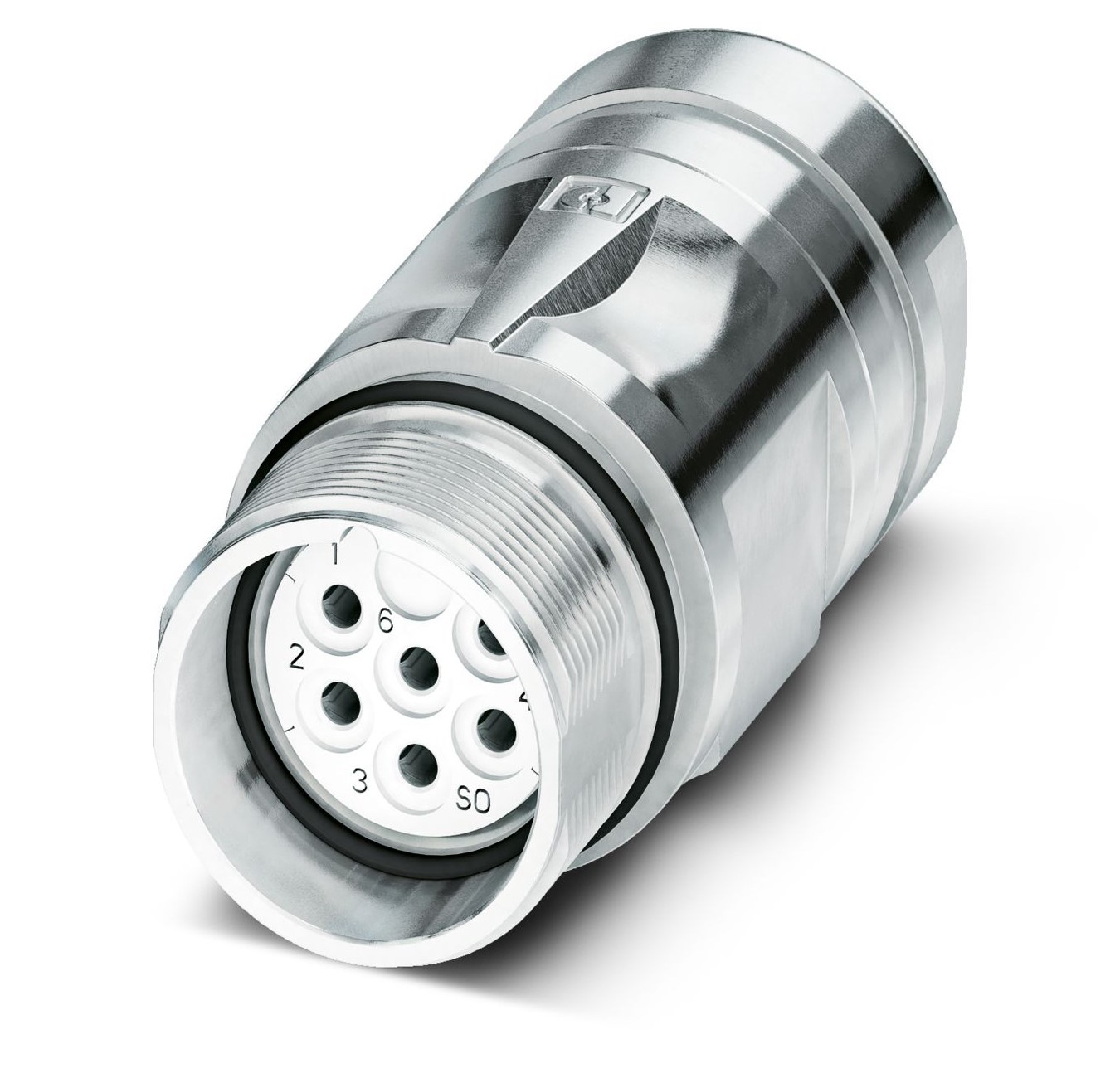 Phoenix Contact Circular Connector, 6 Contacts, Cable, M23 Connector, Socket, Female, IP67, CA Series