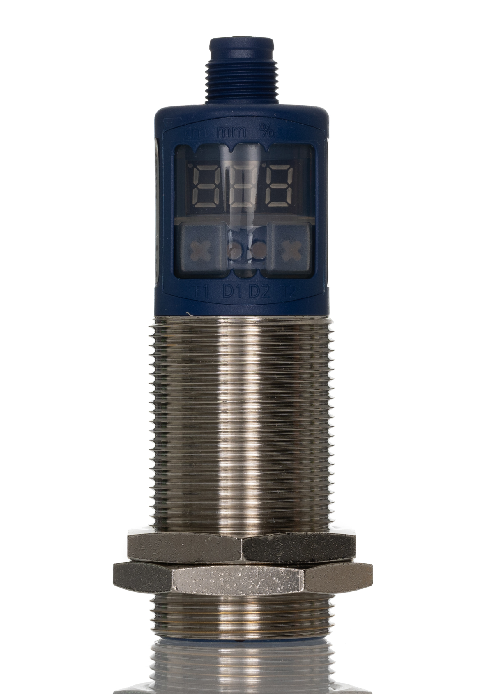 Microsonic Ultrasonic Threaded Barrel Proximity Sensor, M30, 2 m Detection 0-10 V/4-20 mA, 9 → 30 V dc