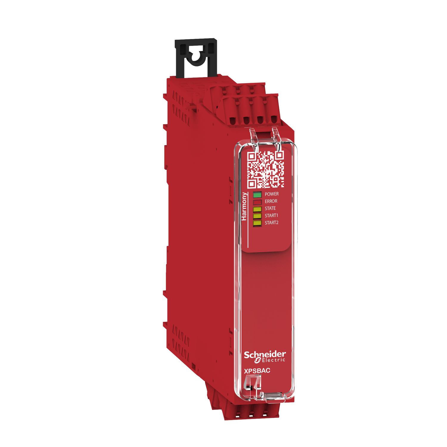 Schneider Electric Harmony XPS XPSBAC Safety Relay 24V ac/dc