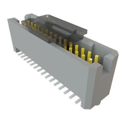Samtec TFM Series Vertical Surface PCB Header, 30 Contact(s), 1.27 mm Pitch, 2 Row, Shrouded