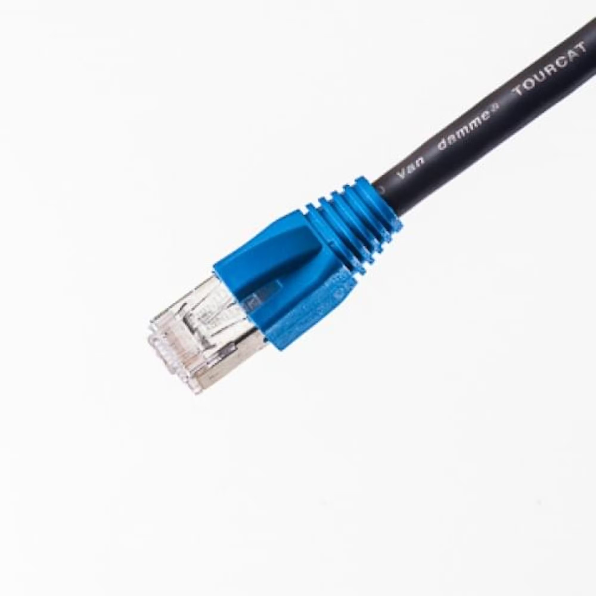 Van DammeTourcat, 1m Cat6a, Black RJ45 to Male RJ45 Male, FTP, STP Shielded, Terminated