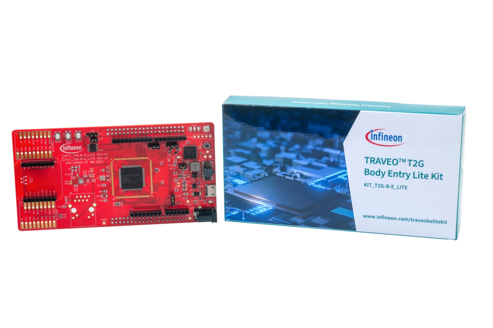Infineon TRAVEO T2G Body Entry Lite Kit Evaluation Kit Development Board KITT2G-B-ELITE