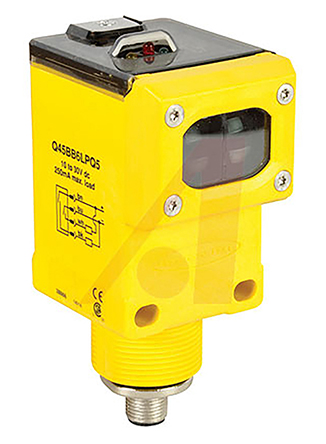 Banner Through Beam Photoelectric Sensor, Block Sensor, 60 mm Detection Range