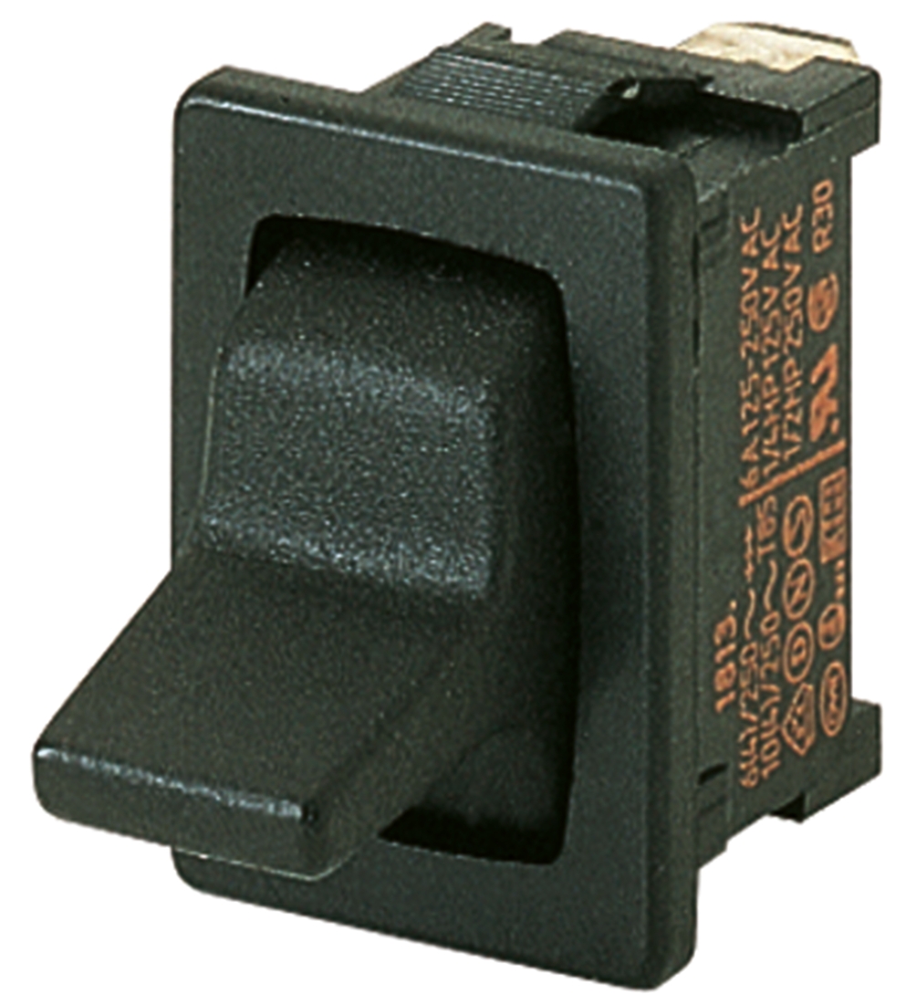 Marquardt Toggle Switch, Panel Mount, On-Off-(On), SPDT, Tab Terminal