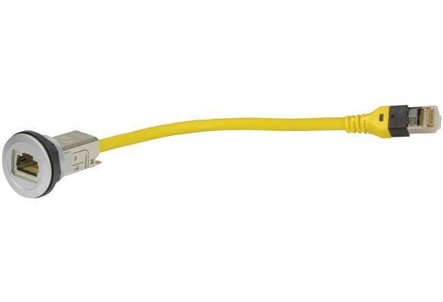 HARTING har-port Series 2-Port RJ45 RJ45 Coupler, Cat6