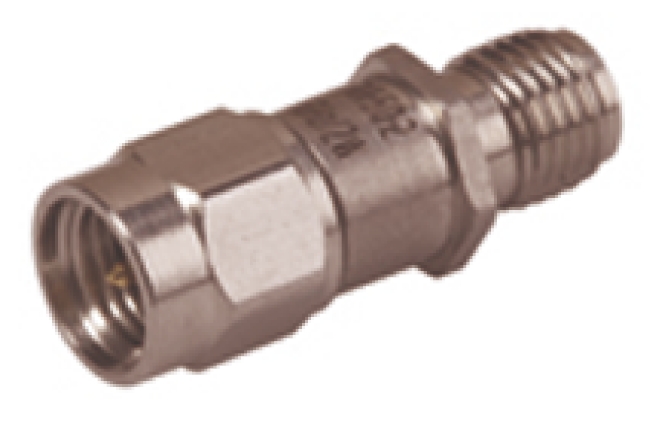 Huber+Suhner 50Ω RF Attenuator SMA Connector SMA Plug to Socket 1dB, Operating Frequency DC → 6GHz