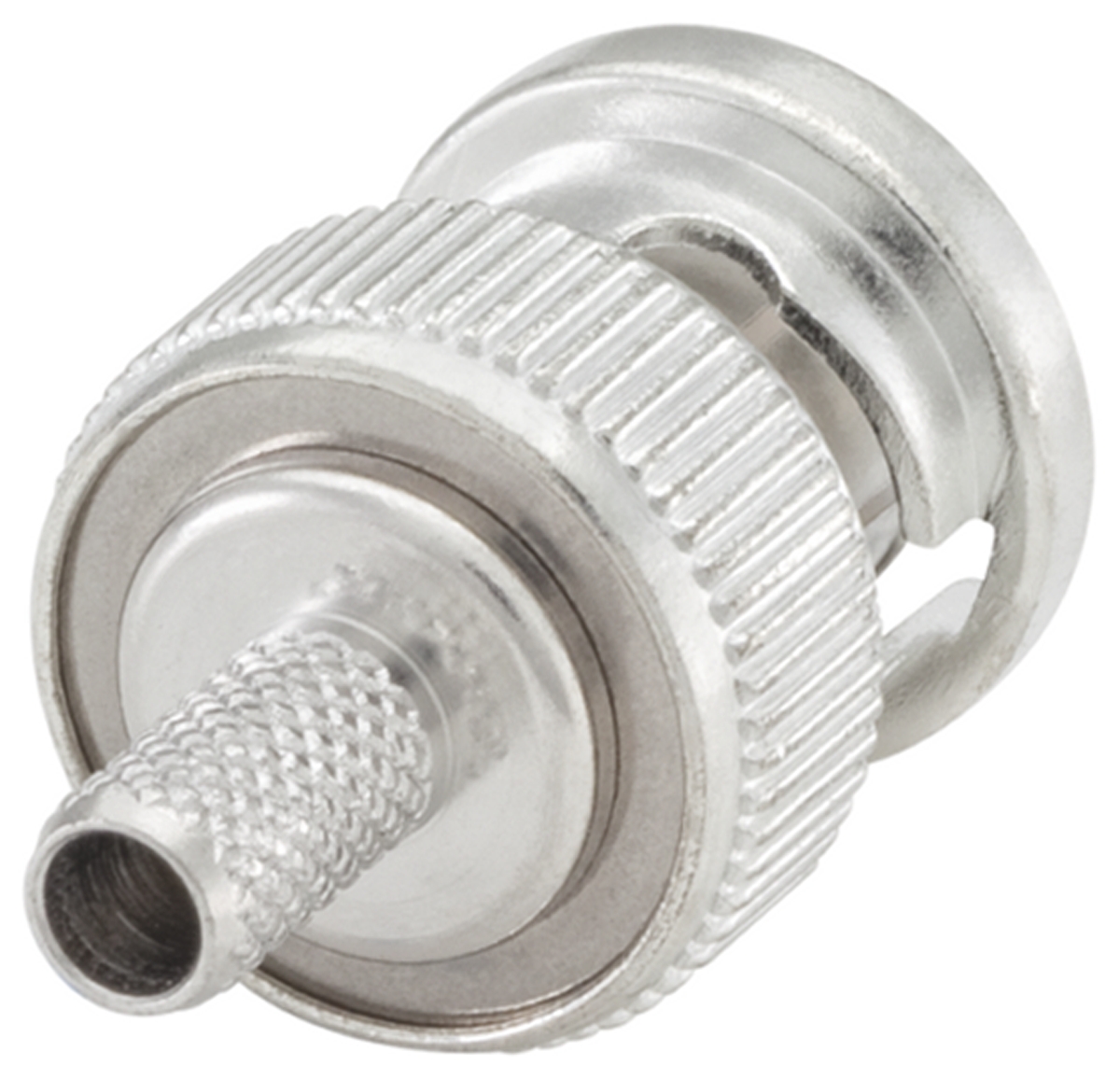 Rosenberger BNC Series, Plug Cable Mount BNC Connector, 50Ω, Crimp Termination, Straight Body