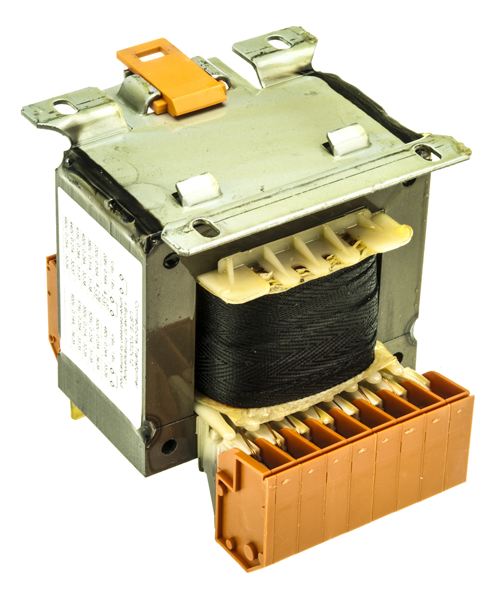 Block 100VA 2 Output Chassis Mounting Transformer, 2 x 12V ac