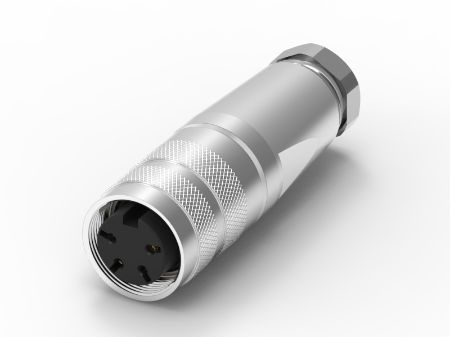 RS PRO 4 Pole M16 Din, 5A, 250 V IP67, Screw Lock, Female, Cable Mount