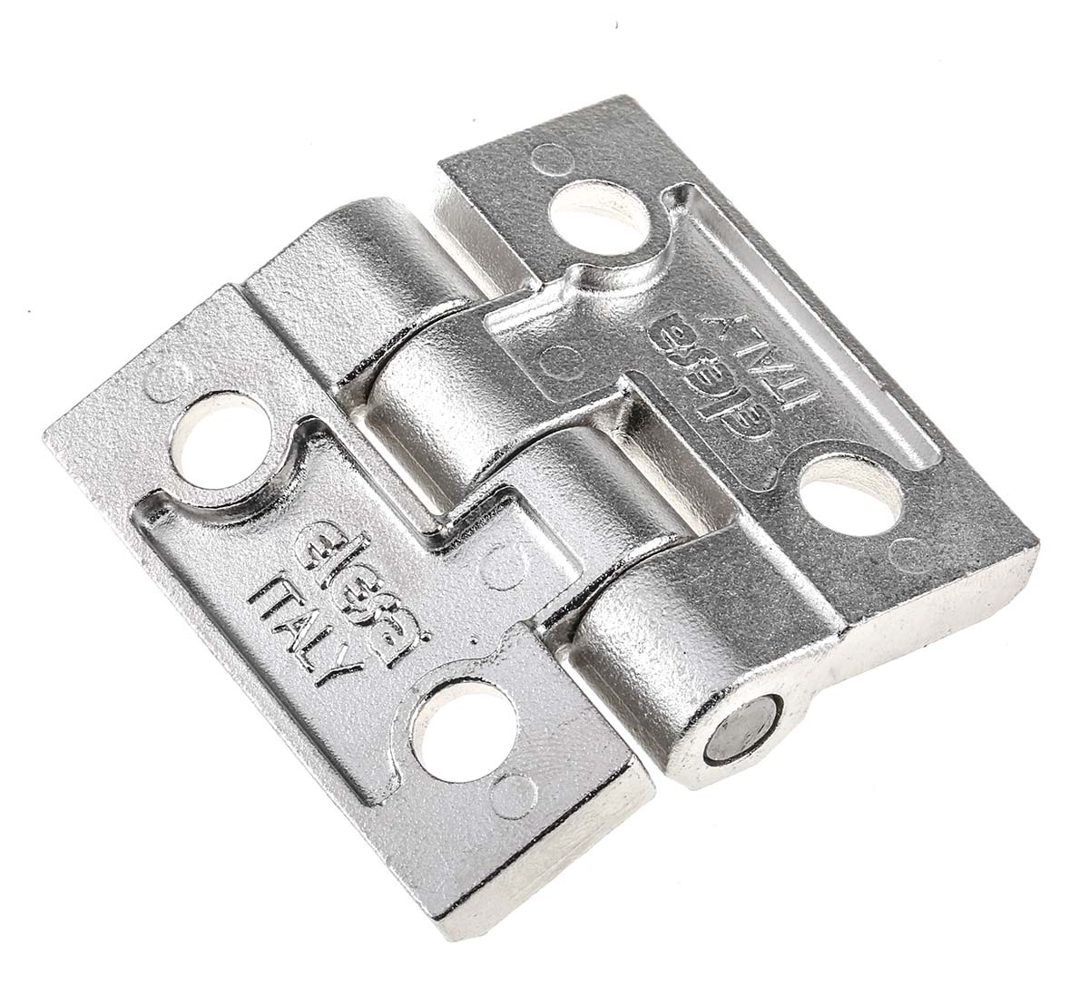 Elesa Stainless Steel Butt Hinge, Screw Fixing, 60mm x 60mm x 8mm