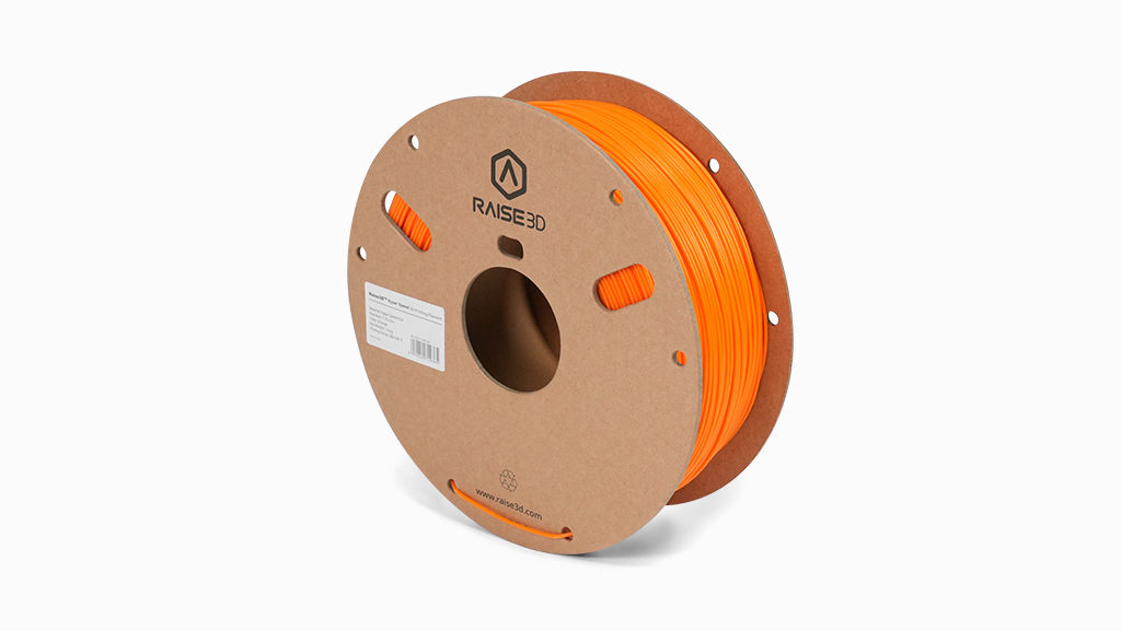 Raise3D 1.75mm Orange PLA High Speed 3D Printer Filament, 1kg