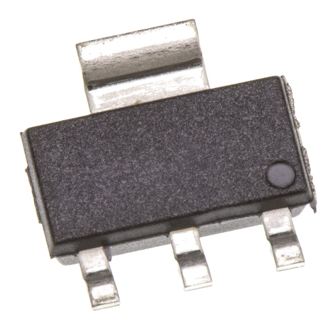 DiodesZetex Type P-Channel MOSFET, 450 mA, 60 V Enhancement, 4-Pin SOT-223 ZVP2106GTA