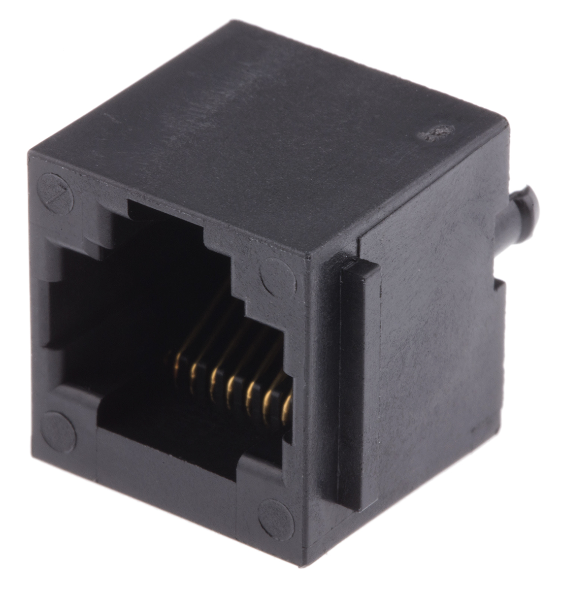 Amphenol Communications Solutions MOD JACK Series Female RJ45 Connector, Through Hole, Cat3 Straight 8P8C -Way