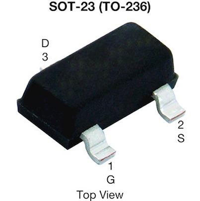 Vishay SI2122DS Type N-Channel Single MOSFETs, 2.17 A, 100 V Enhancement, 3-Pin PowerPAK