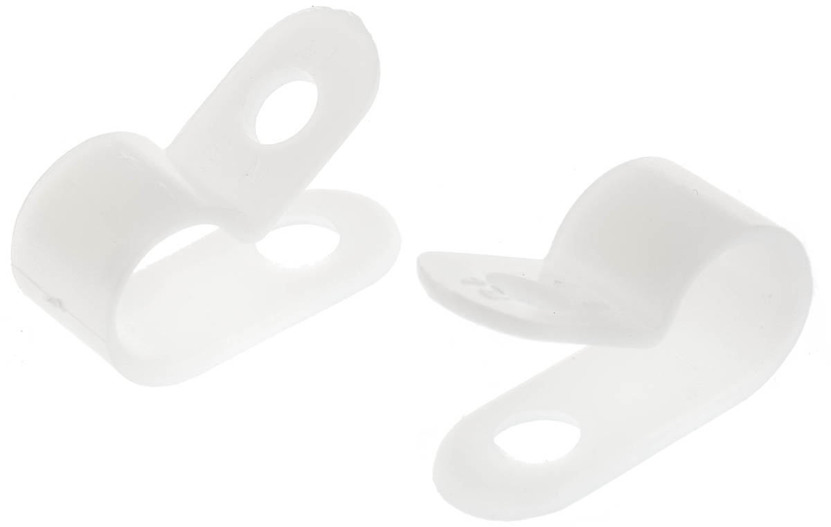 Essentra Natural Nylon cable clamp, 7.9mm Max. Bundle