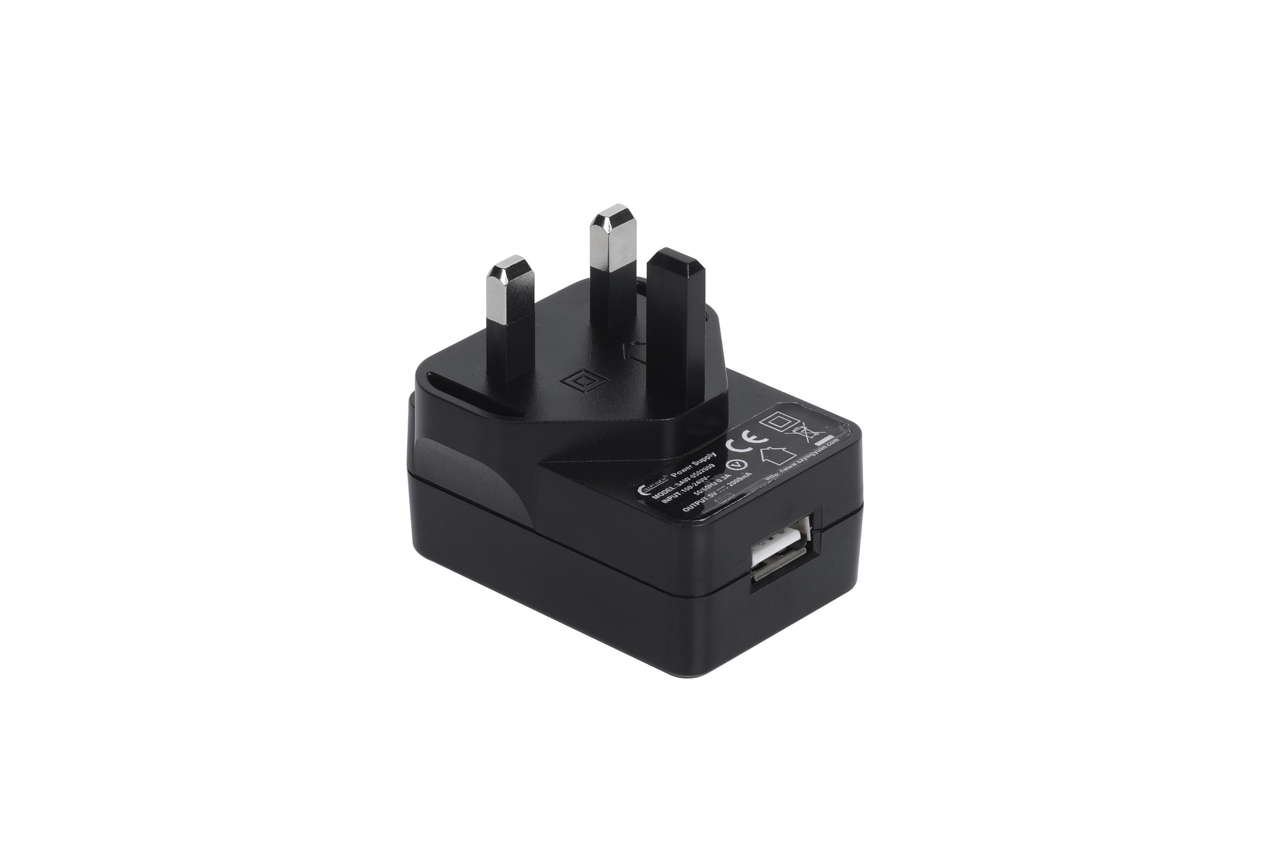 RS PRO 10.5W USB Adapter AC/DC Adapter 5V dc Output, 2.1A Output