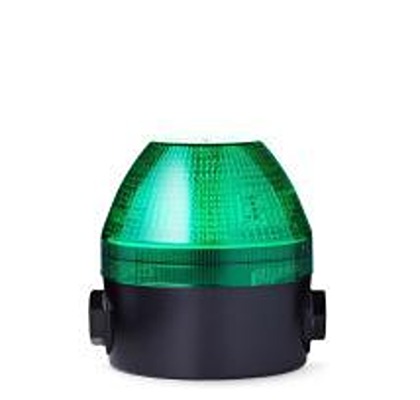 AUER Signal N Series Series Green Strobe Beacon, 230 → 240 V, Tube Mounted, LED Bulb, IP65, IP67