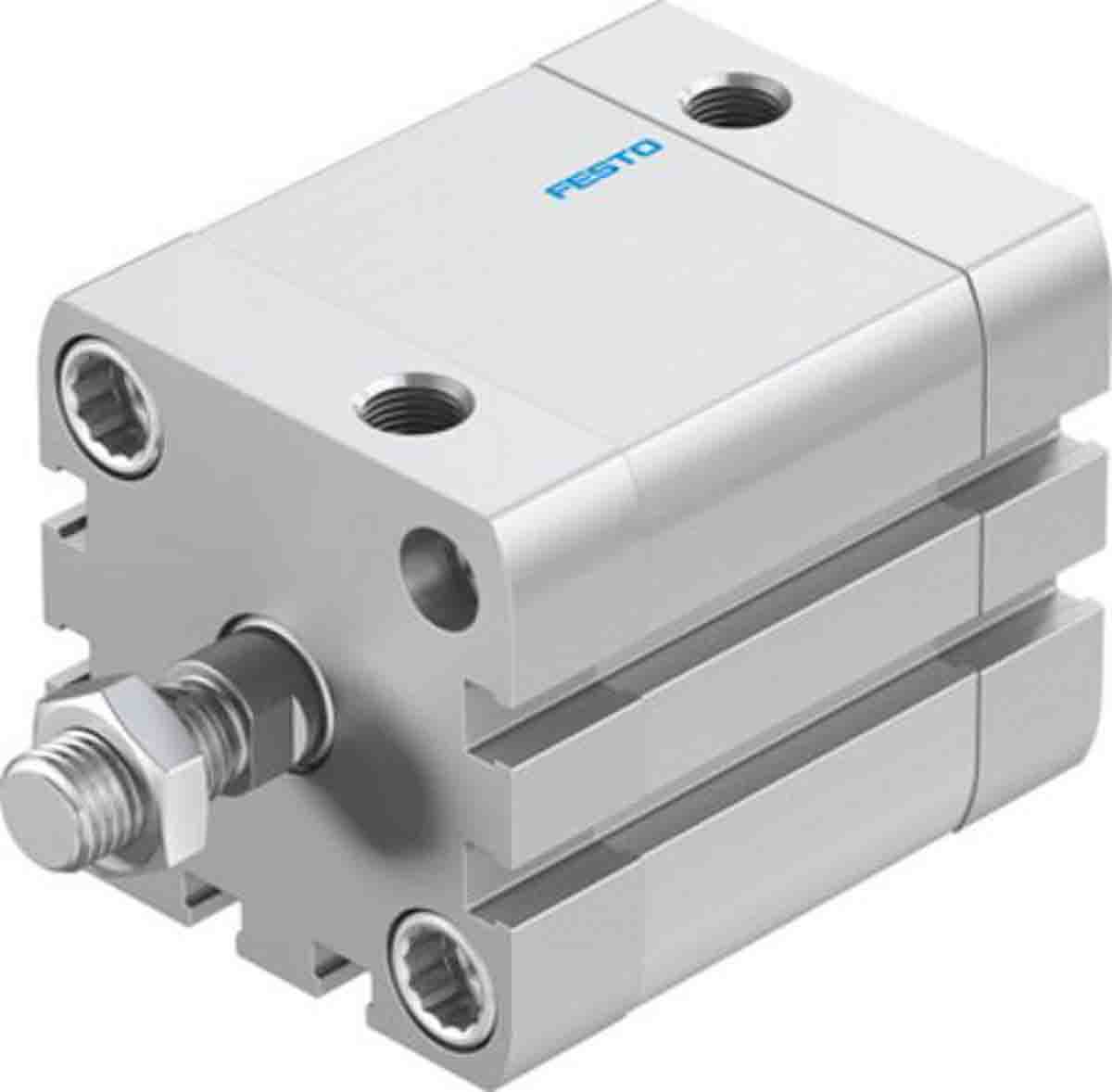 Festo Pneumatic Compact Cylinder - 572676 40 mm Bore, 25 mm ADN Series, Double Acting Acting