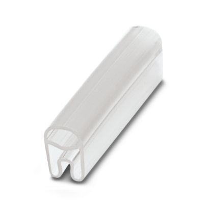 Phoenix Contact PATG Slide On Cable Marker Carrier, Clear, Pre-printed "Unlabeled", 6 → 10mm Cable, for
