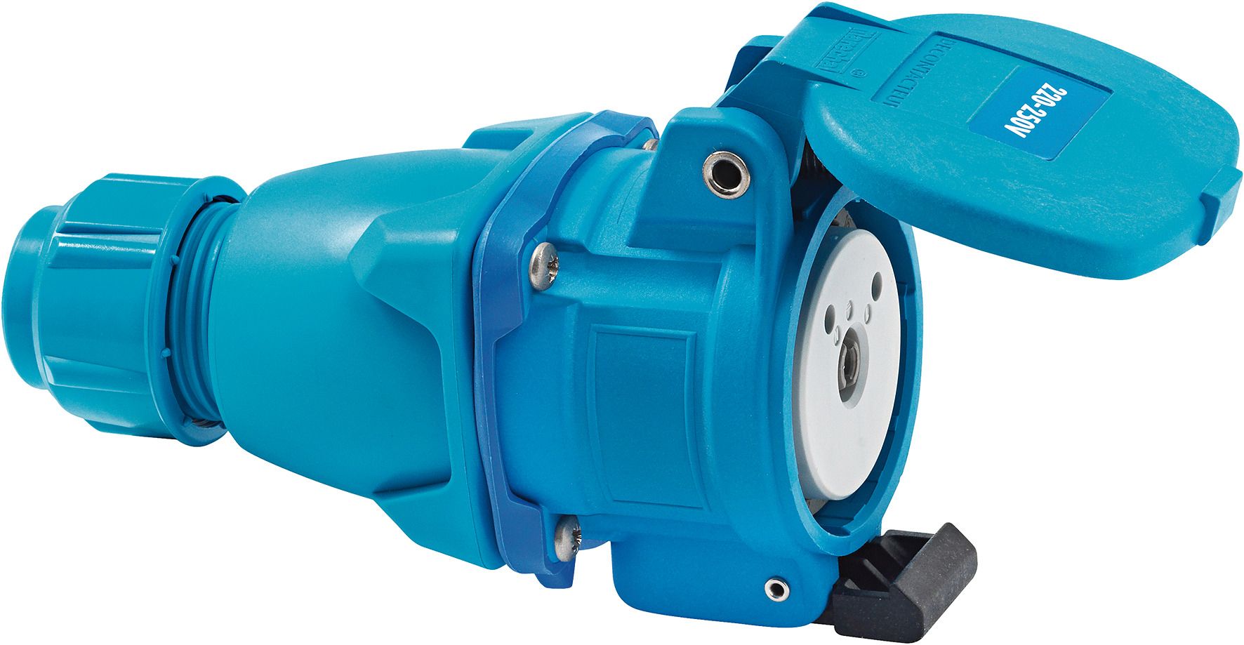 brennenstuhl, 1323 IP55 Blue Cable Mount 1P+N+T Industrial Power Socket, Rated At 30A, 230 V