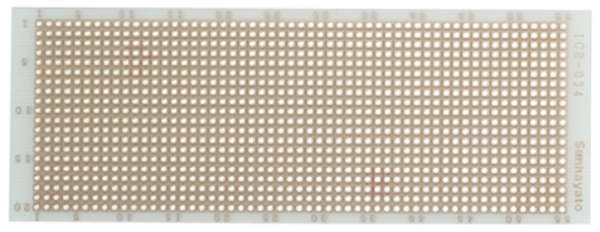 Sunhayato Single Sided Matrix Board FR4 0.75mm Holes, 2 x 2mm Pitch, 120 x 45 x 1.2mm