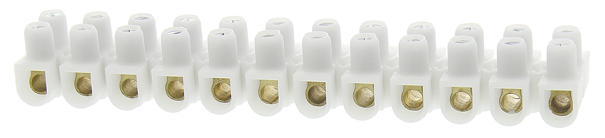 Legrand Terminal Strip, 41A, 6 mm² Wire, Screw Termination