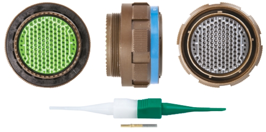 Souriau Sunbank by Eaton, 8D, Copper Alloy 128 Way Cable Mount MIL Spec Circular Connector Plug, Socket Contacts,Shell