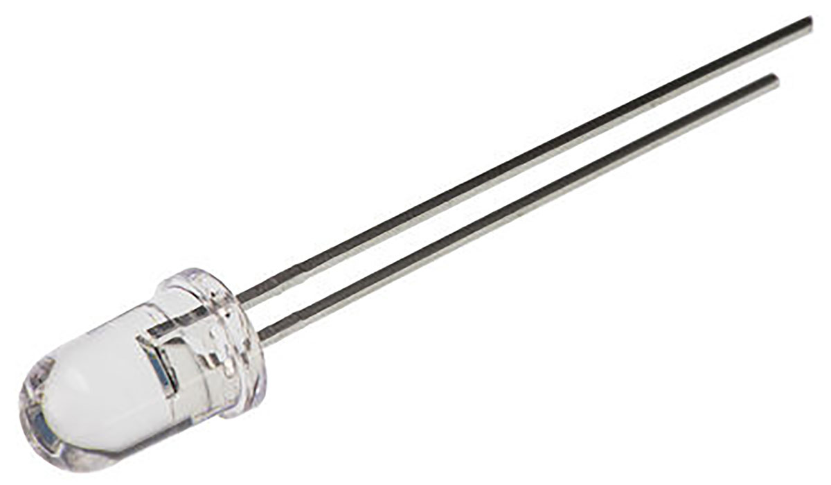SIR-563ST3F ROHM, 940nm Infrared Emitting Diode, 5mm (T-1 3/4) Through Hole package