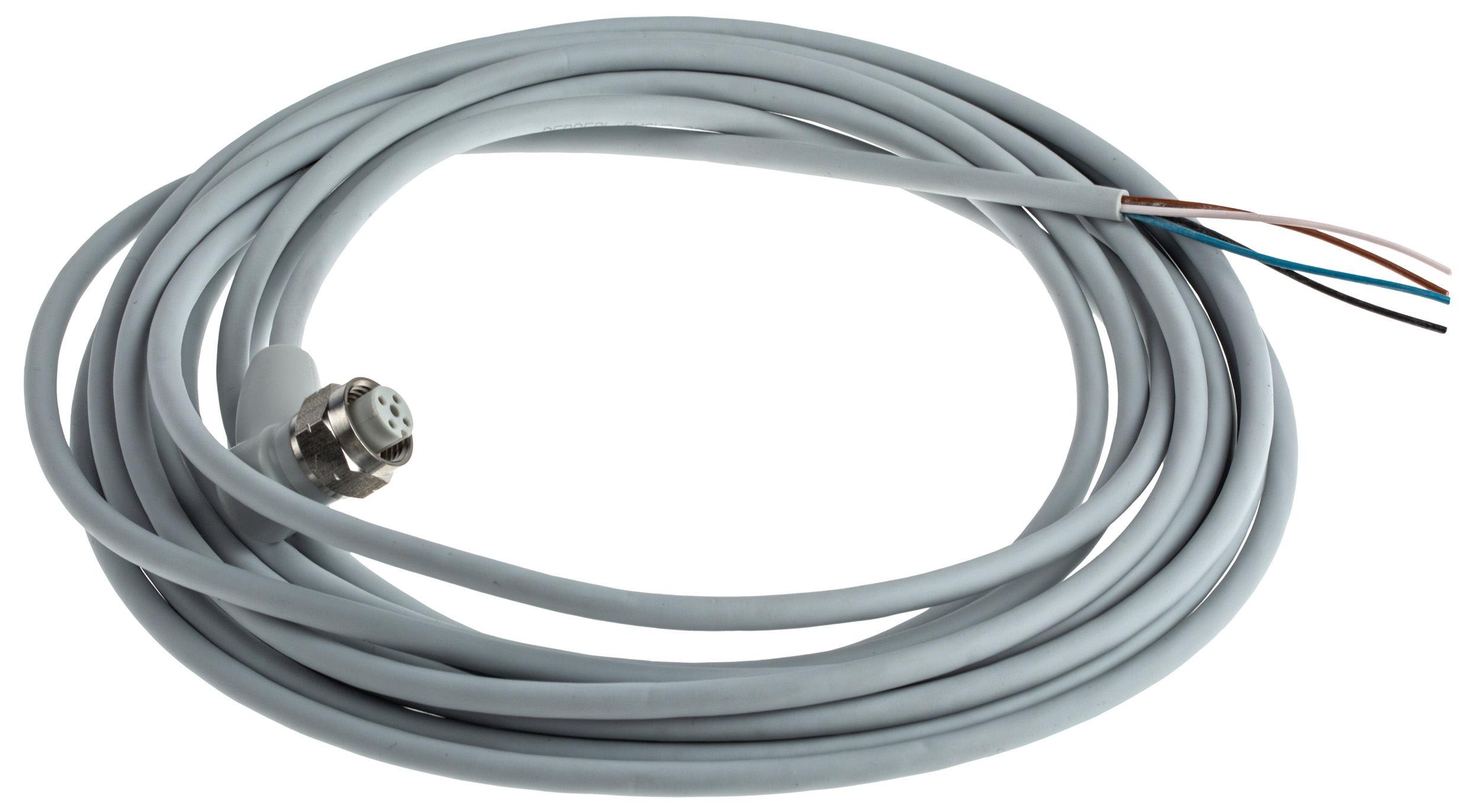 Pepperl + Fuchs Female 4 way M12 to Free End Sensor Actuator Cable, 2 m