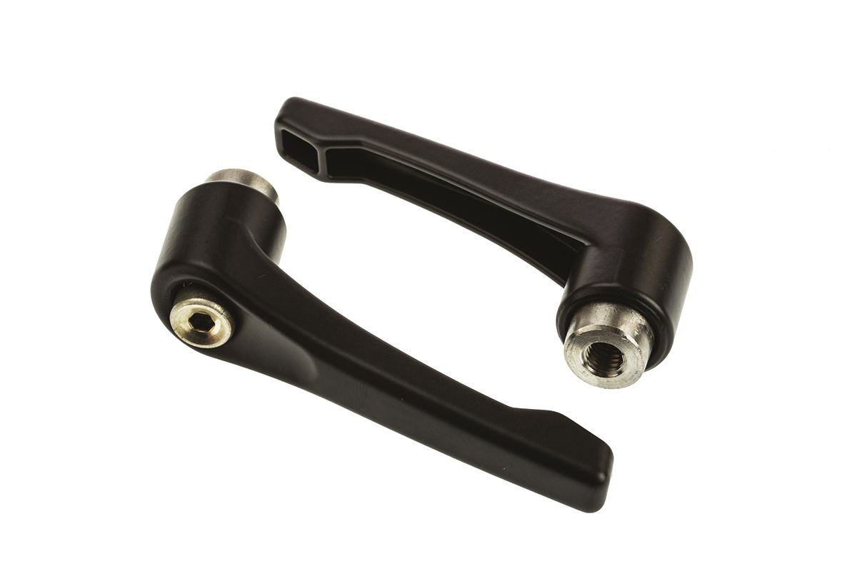 RS PRO Stainless Steel Clamping Lever, M8 x 12mm