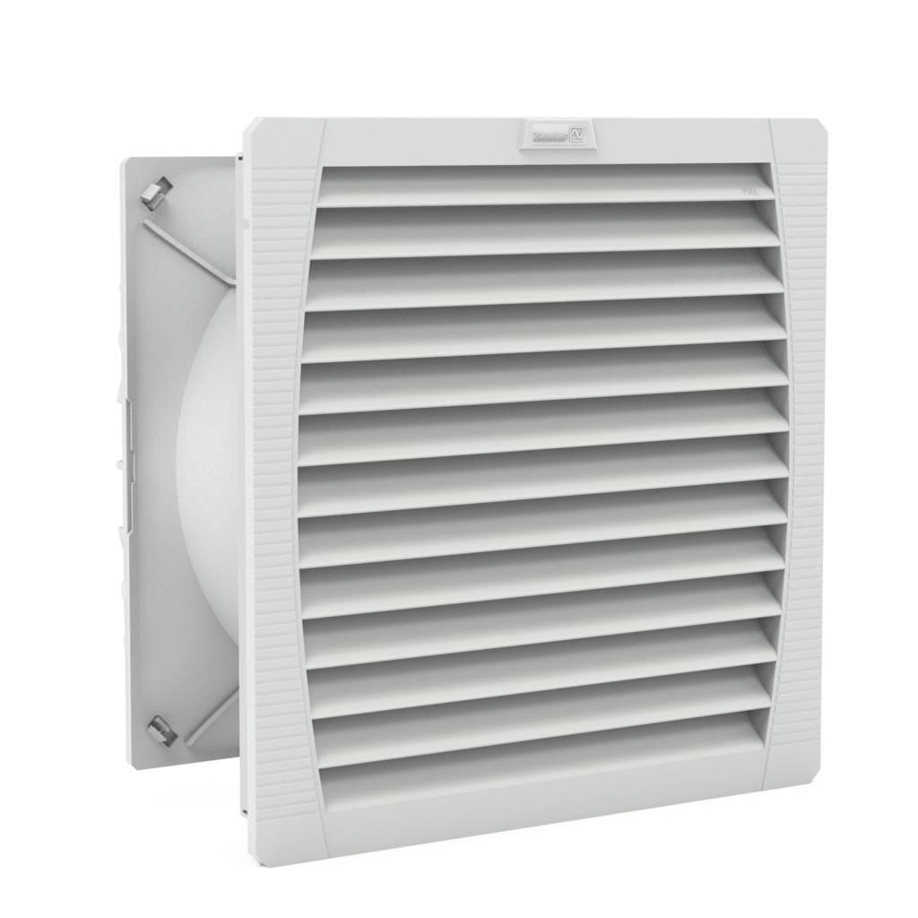 Pfannenberg PF 66.000 Series Filter Fan, 230 V ac, AC Operation, 640m³/h Filtered, 1741m³/h Unimpeded, IP54, 320 x 320mm
