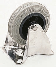 LAG Fixed Castor Wheel, 110kg Capacity, 125mm Wheel