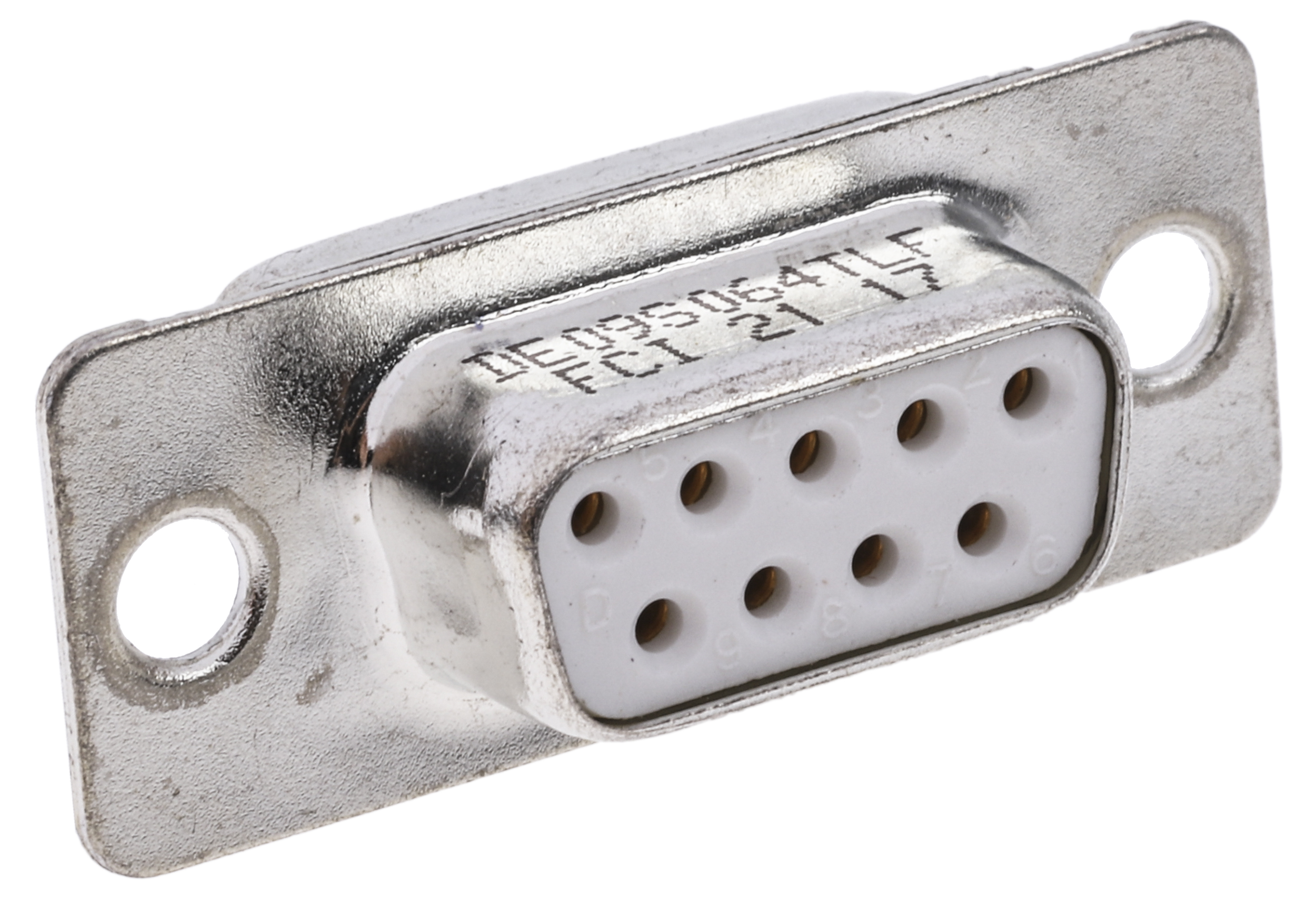 Amphenol Communications Solutions 9 Way Panel Mount D-sub Connector Socket, 2.74mm Pitch