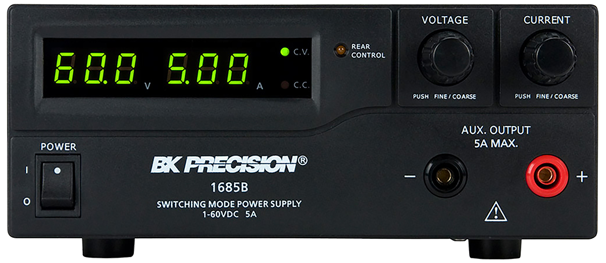 BK Precision 1688B Series Digital Bench Power Supply, 1 → 18V, 0 → 20A, 1-Output, 360W - UKAS Calibrated