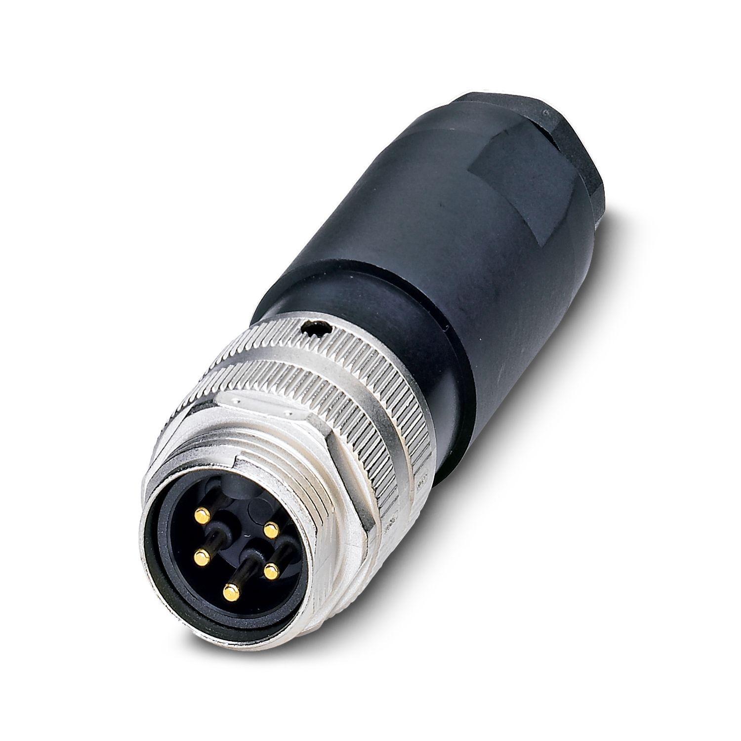 Phoenix Contact Circular Connector, 5 Contacts, 7/8 in Connector, Plug, Male, IP67, SACC Series
