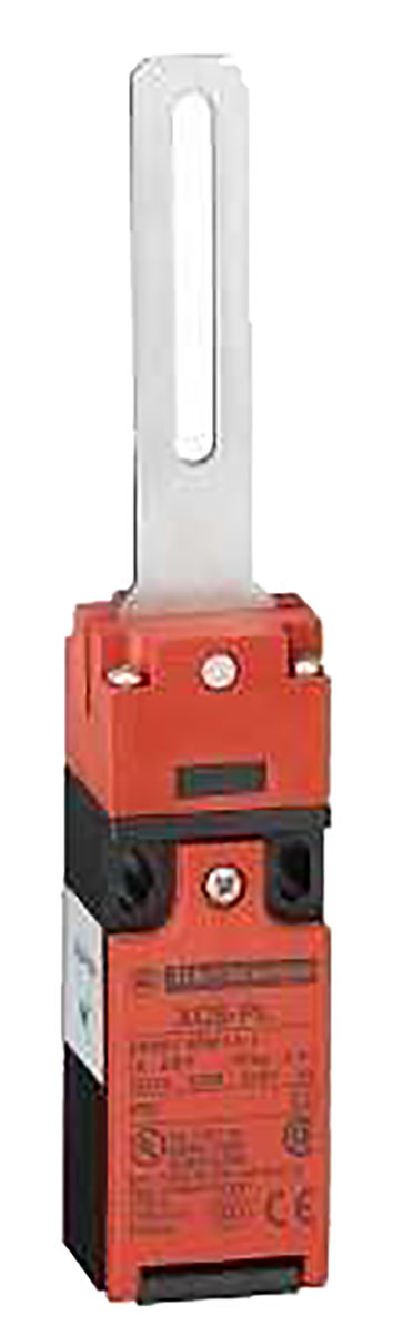Telemecanique Sensors XCS Series Straight Lever Interlock Switch, NO/NC, IP67, DP, Glass Fibre Reinforced Nylon Housing