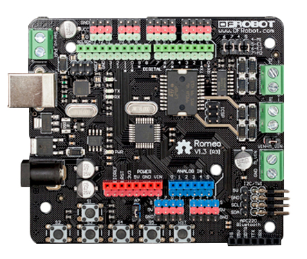 DFRobot Romeo, Arduino Compatible Board
