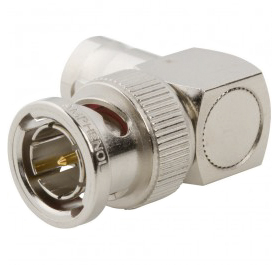 Amphenol RF Right Angle 75Ω RF Adapter Plug Plug 4GHz