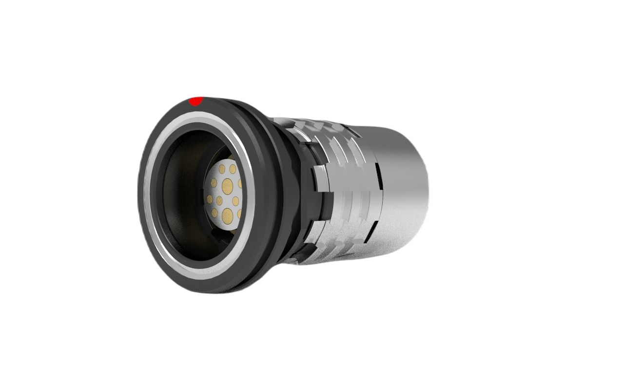 Amphenol NEXUS Technologies Connector, 12 Contacts, Cable, Socket, Female, IP68, IP69K, RANGER Series