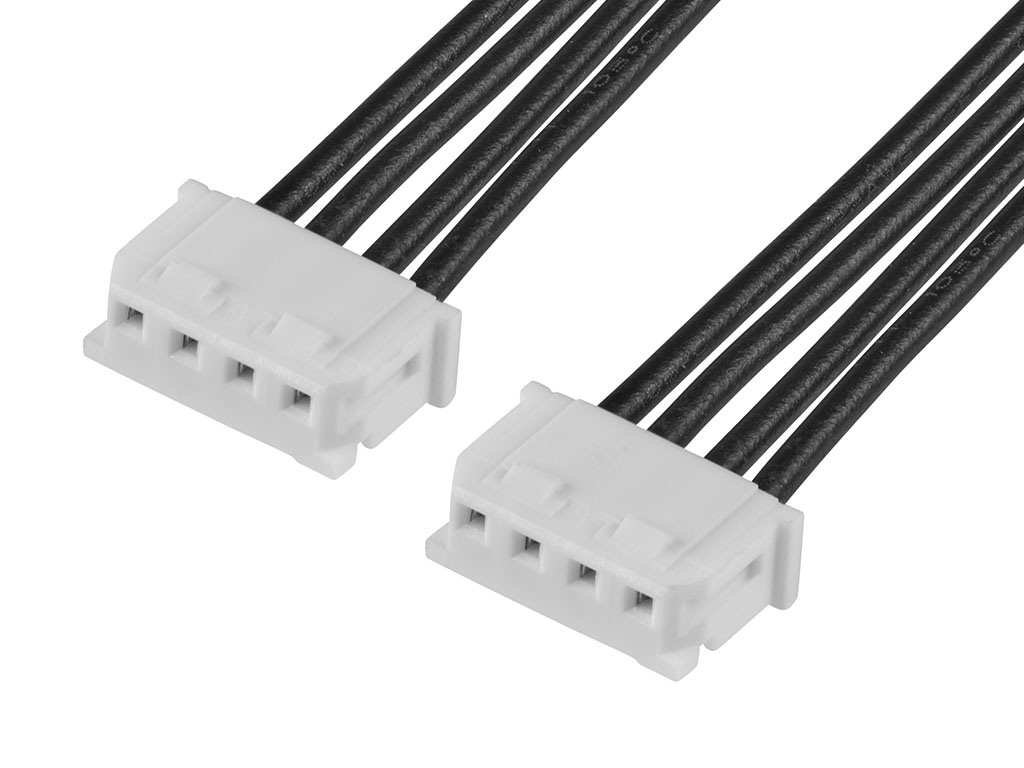 Molex 4 Way Female to 4 Way Female Wire to Board Cable, 100mm