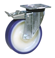 LAG Braked Swivel Castor Wheel, 300kg Capacity, 150mm Wheel