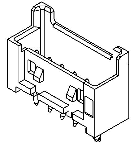 Molex Mini-Lock Series Straight Through Hole PCB Header, 12 Contact(s), 2.5 mm Pitch, 1 Row, Shrouded