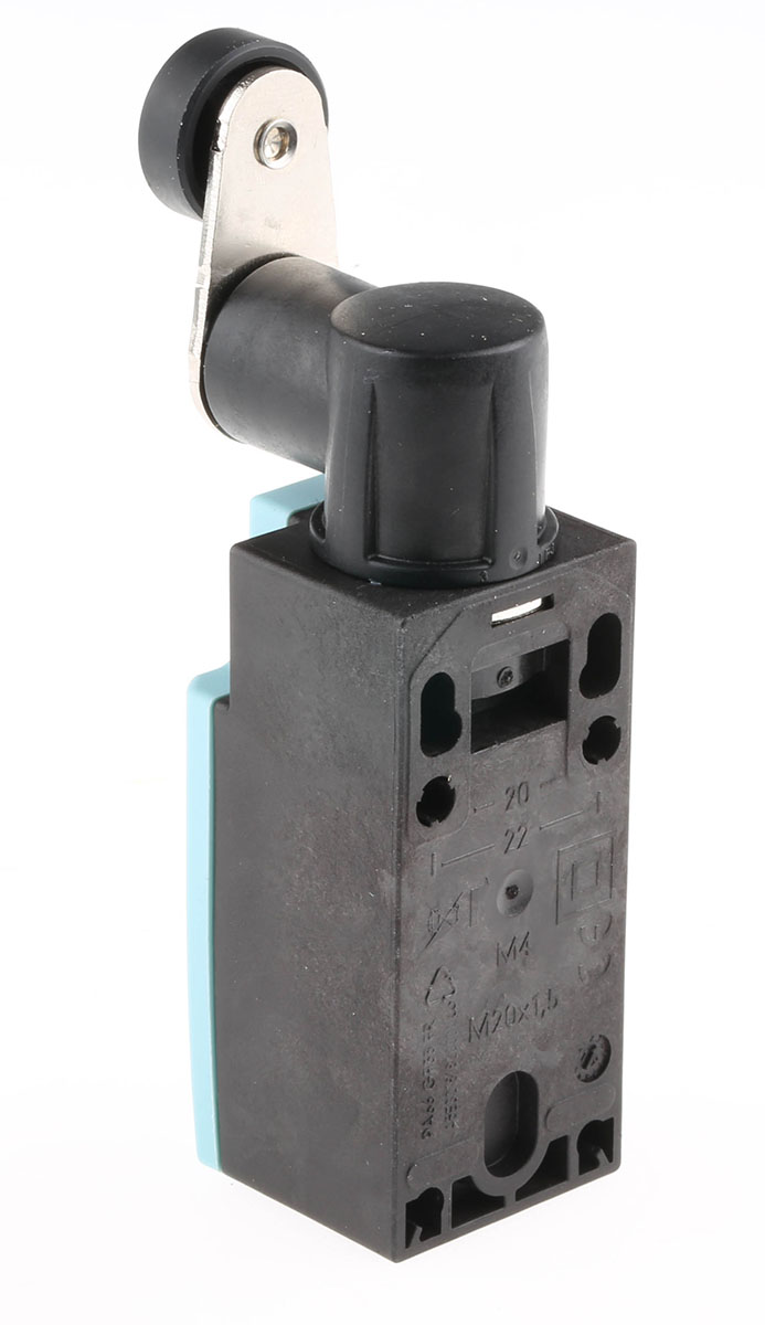 Sirius 3SE5 Safety Switch with Twist Lever Actuator, Plastic, NO/NC