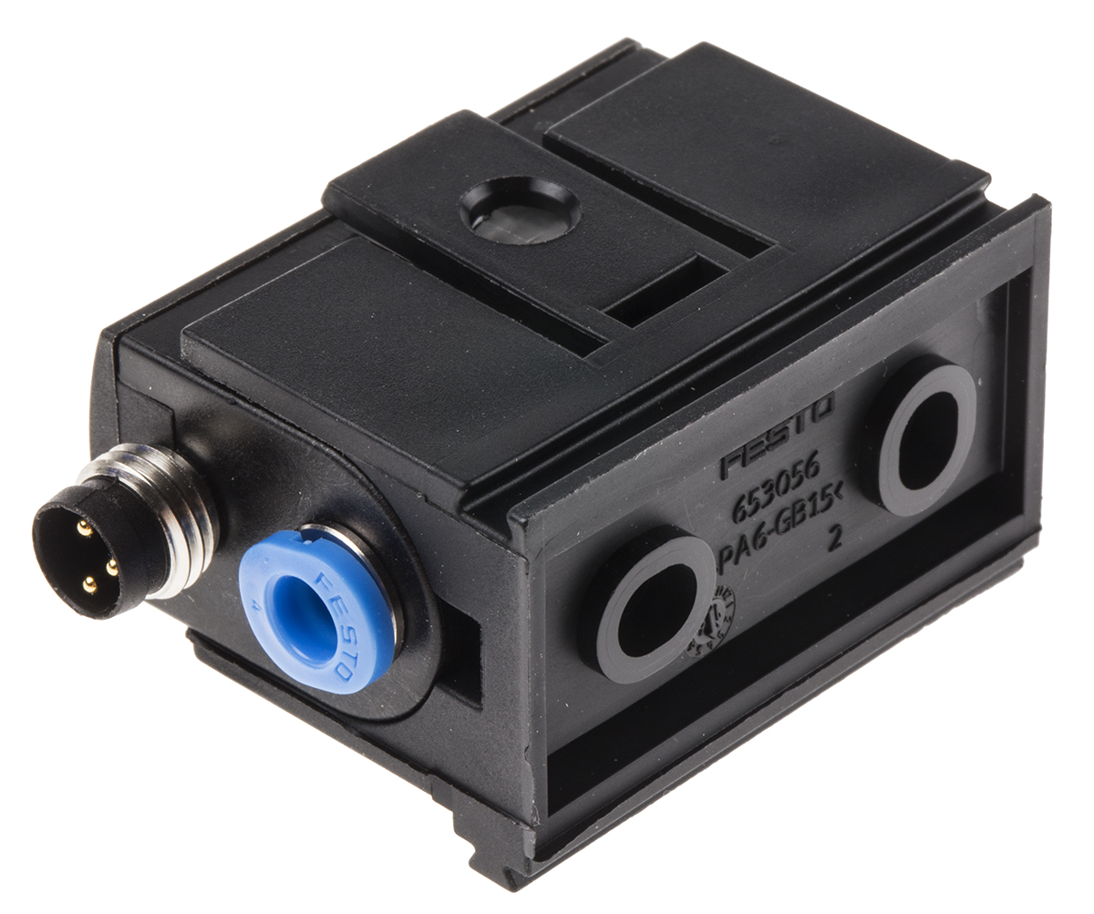 Festo Pressure Sensor, 15 to 30V dc, IP40 0bar
