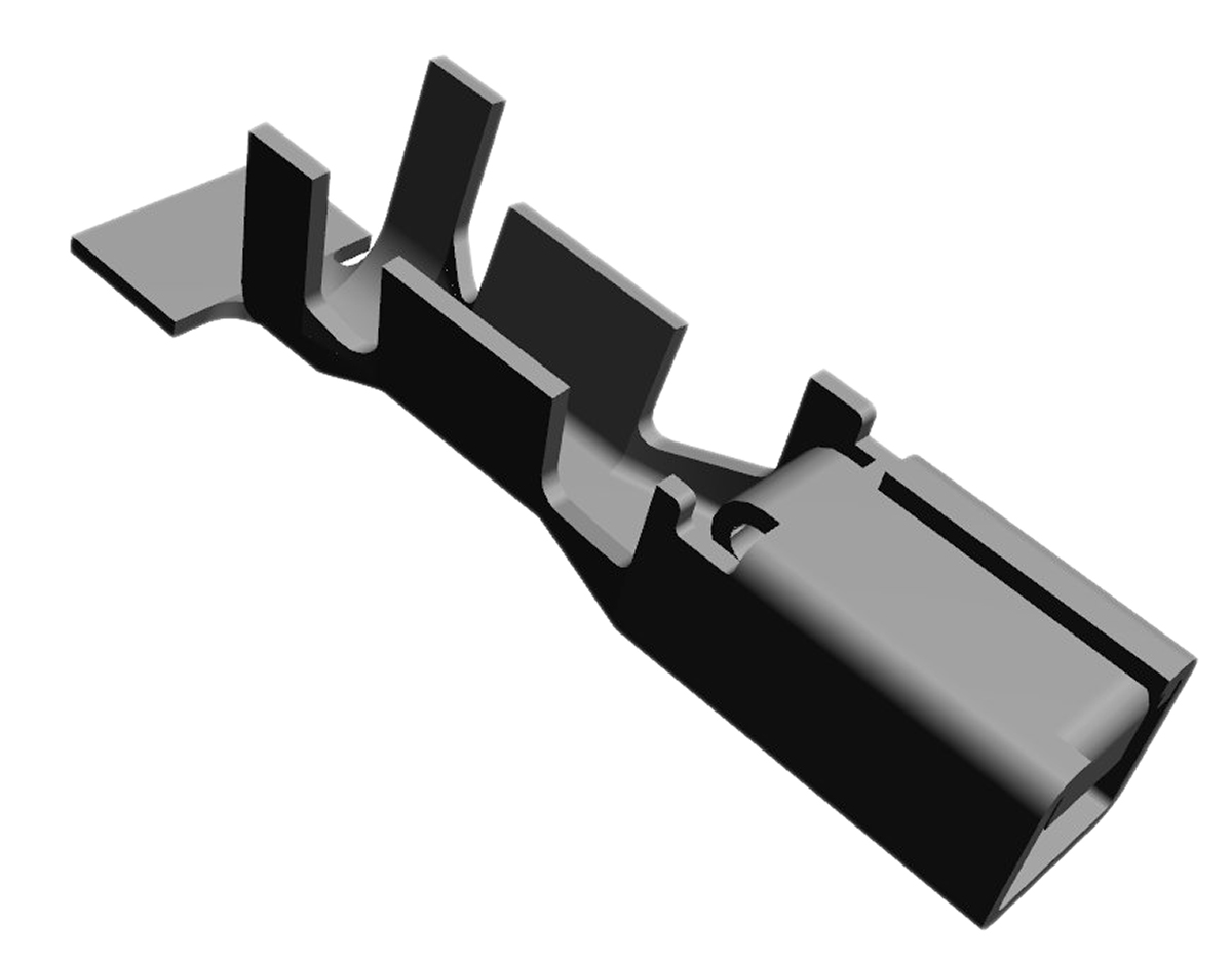 TE Connectivity Dynamic 4000 Series Female Crimp Terminal, 16AWG Min, 14AWG Max