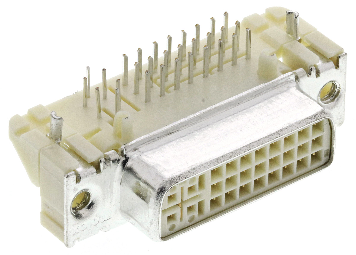 Molex MicroCross 74320 29 Way Right Angle Through Hole D-sub Connector Socket, 1.91mm Pitch