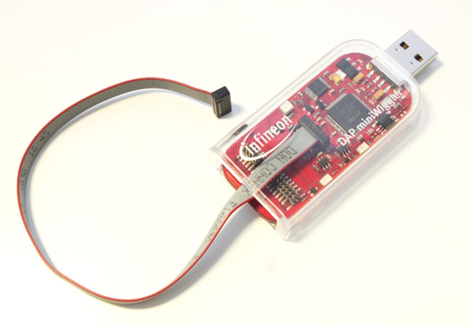 Infineon DAP miniWiggler V3, KIT_MINIWIGGLER_3_USB Programmer Evaluation Board KITMINIWIGGLER3USBTOBO1